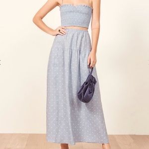 Reformation Kitty Two Piece in size S worn once